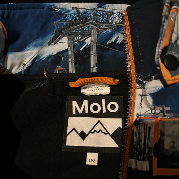 Molo Denmark brand youth winter coat.